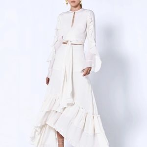 Alexis Ruffle Skirt and Top - NWT